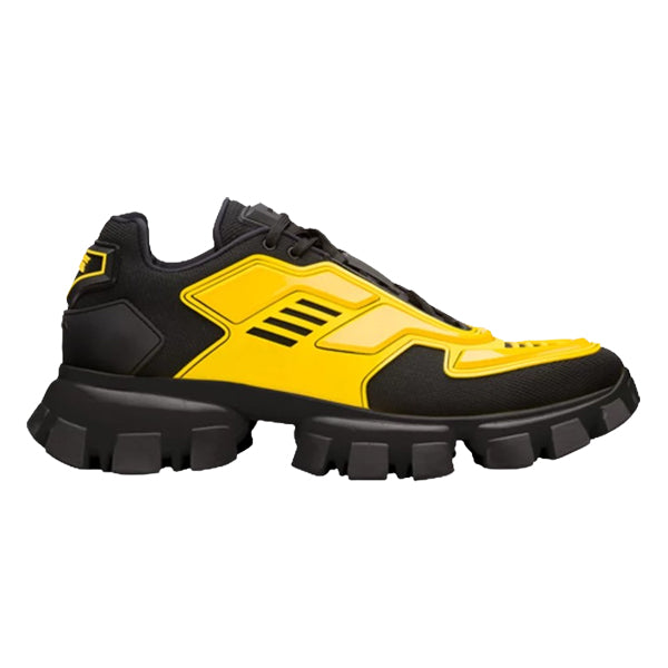 PRADA CLOUDBUST THUNDER SNEAKERS BLACK YELLOW - P012