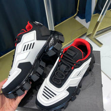 PRADA CLOUDBUST THUNDER SNEAKERS WHITE BLACK - P013