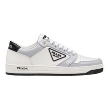 PRADA DISTRICT SNEAKER WHITE CORNFLOWER BLUE - P027