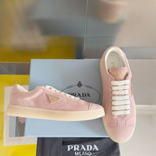 PRADA SUEDE SNEAKERS ALABASTER PINK - P052