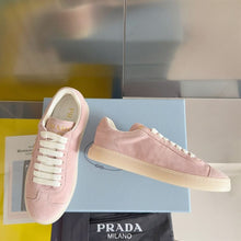 PRADA SUEDE SNEAKERS ALABASTER PINK - P052