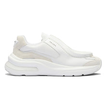 PRADA SYSTEME BRUSHED LEATHER SNEAKERS - P035