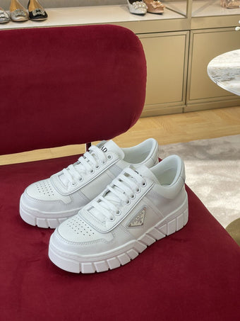 PRADA VOLUMINOUS SNEAKERS WHITE - P051