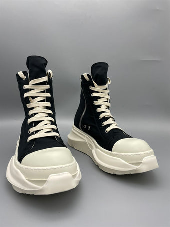 RICK OWENS DRKSHDW ABSTRACT HIGH-TOP SNEAKERS - DY030