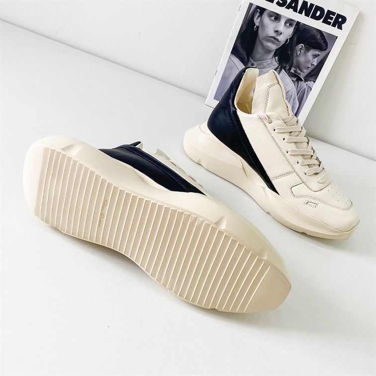 RICK OWENS GETH RUNNER SNEAKERS - DY029