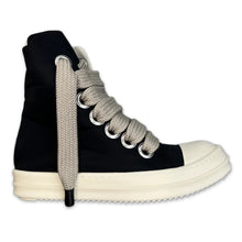 RICK OWENS JUMBO LACE PADDED RAMONES HIGH-TOP SNEAKERS - DY031