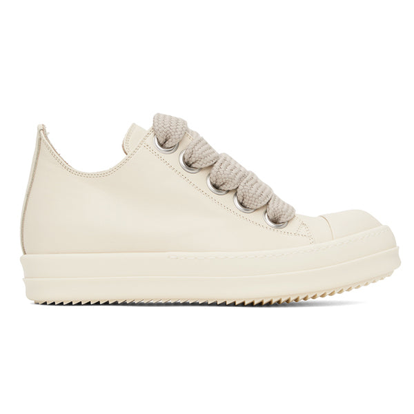 RICK OWENS JUMBO LACED SNEAKERS TRIPLE OFF-WHITE - DY042