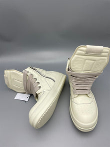 RICK OWENS LIDO GEOBASKET JUMBO LACED SNEAKERS - DY024