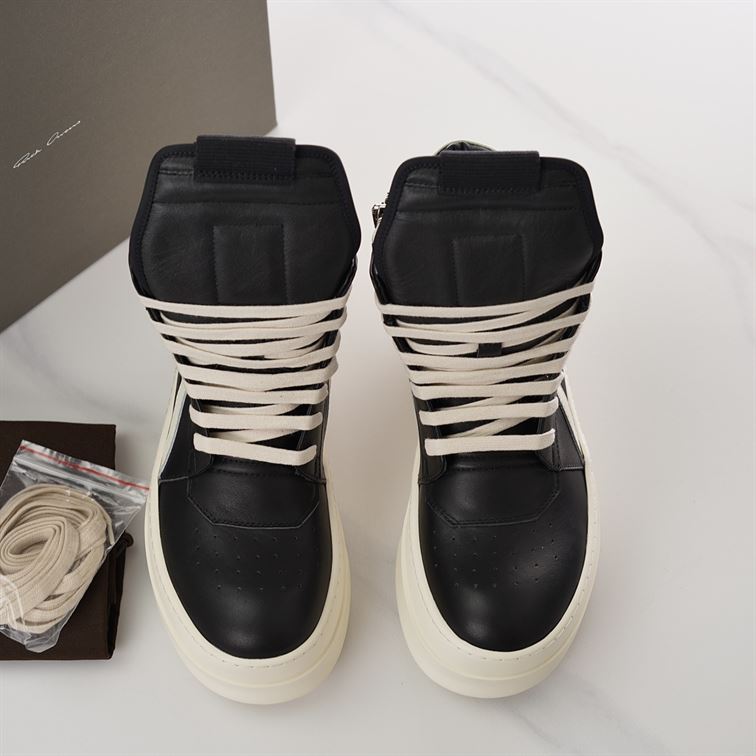 RICK OWENS MEGA BUMPER GEOBASKET SNEAKERS - DY012