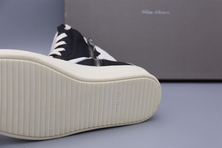 RICK OWENS PORTERVILLE GEOBASKET SNEAKERS - DY002