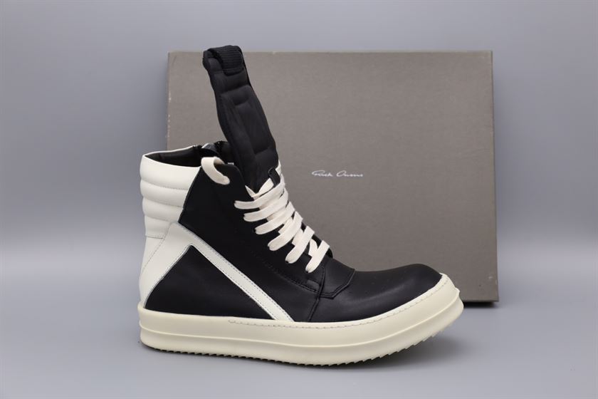 RICK OWENS PORTERVILLE GEOBASKET SNEAKERS - DY002