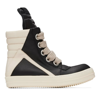 RICK OWENS PORTERVILLE JUMBO LACED GEOBASKET SNEAKERS - DY036