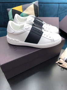 VALENTINO CALFSKIN OPEN SNEAKER - TM034