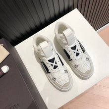 VALENTINO MID-TOP CALFSKIN VL7N SNEAKER WITH BANDS - TM035