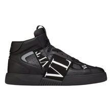 VALENTINO MID-TOP CALFSKIN VL7N SNEAKER WITH BANDS - TM036