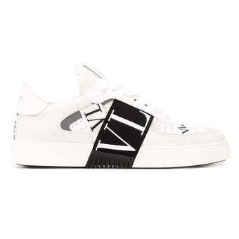 VALENTINO SLIP-ON CALFSKIN VL7N SNEAKER WITH BANDS - TM029