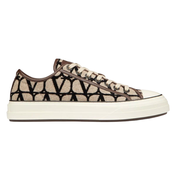 VALENTINO TOILE ICONOGRAPHE TOTALOOP LOW-TOP SNEAKER - TM021