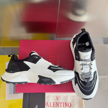 VALENTINO TRUE ACT LOW TOP SNEAKER IN MESH AND RUBBERIZED FABRIC - TM016