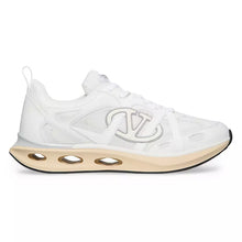 VALENTINO VLOGO EASYJOG LOW-TOP SNEAKER IN CALFSKIN AND FABRIC - TM002