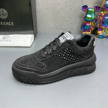 VERSACE CRYSTAL ODISSEA SNEAKERS BLACK - UH010