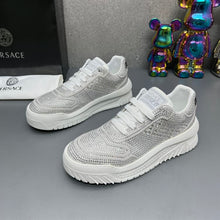 VERSACE CRYSTAL ODISSEA SNEAKERS WHITE - UH009