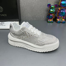 VERSACE CRYSTAL ODISSEA SNEAKERS WHITE - UH009