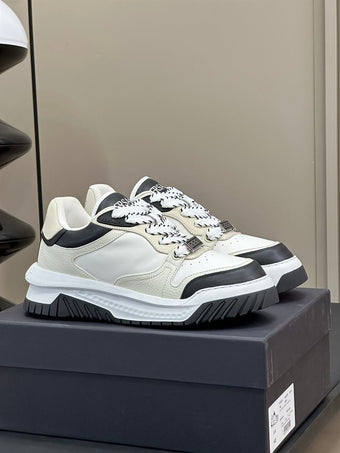 VERSACE ODISSEA SNEAKERS WHITE BLACK - UH001