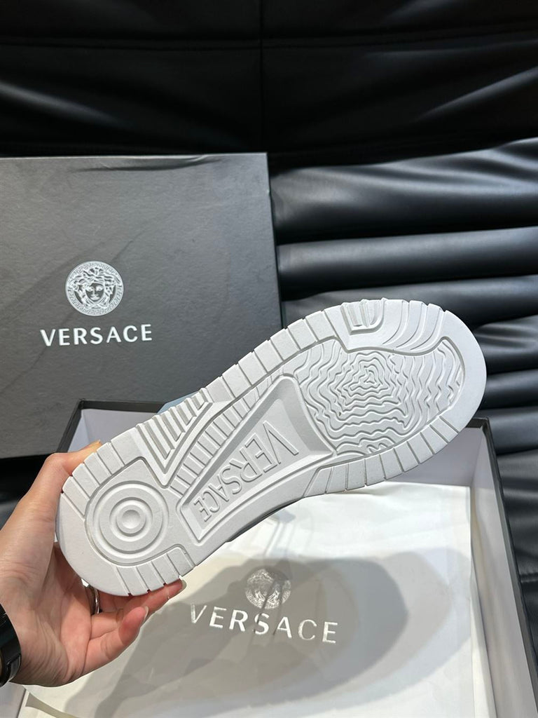 VERSACE ODISSEA SNEAKERS WHITE BLUE - UH006