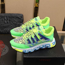 VERSACE TRIGRECA SNEAKERS GREEN - UH018