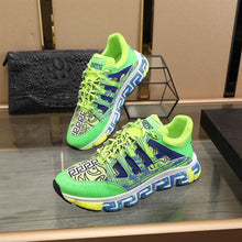 VERSACE TRIGRECA SNEAKERS GREEN - UH018