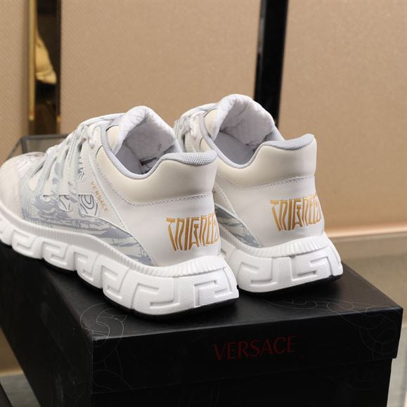 VERSACE TRIGRECA SNEAKERS WHITE - UH017