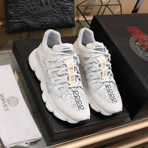 VERSACE TRIGRECA SNEAKERS WHITE - UH017