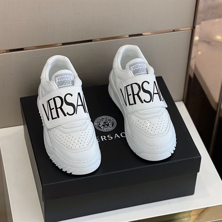 VERSACE WHITE ODISSEA SNEAKERS - UH015