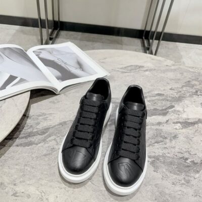 ALEXANDER MCQUEEN OVERSIZED SNEAKER QUILTED BLACK - M021