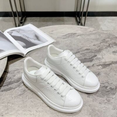 ALEXANDER MCQUEEN OVERSIZED SNEAKER QUILTED WHITE - M022