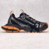 BALENCIAGA 3XL SNEAKER IN BLACK ORANGE - B031