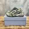 BALENCIAGA 3XL SNEAKER IN DARK GREEN/LIGHT BEIGE - B044