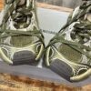 BALENCIAGA 3XL SNEAKER IN DARK GREEN/LIGHT BEIGE - B044