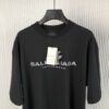 BALENCIAGA ACTIVEWEAR T-SHIRT MEDIUM FIT IN BLACK - Y013