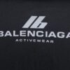 BALENCIAGA ACTIVEWEAR T-SHIRT MEDIUM FIT IN BLACK - Y013