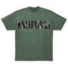 BALENCIAGA NEW TAPE TYPE T-SHIRT MEDIUM FIT IN DARK GREEN - Y007