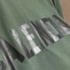 BALENCIAGA NEW TAPE TYPE T-SHIRT MEDIUM FIT IN DARK GREEN - Y007