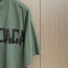 BALENCIAGA NEW TAPE TYPE T-SHIRT MEDIUM FIT IN DARK GREEN - Y007