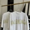 BALENCIAGA NEW TAPE TYPE T-SHIRT MEDIUM FIT IN WHITE - Y009