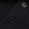 BURBERRY COTTON POLO SHIRT BLACK - W002