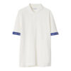 BURBERRY COTTON POLO SHIRT CHALK - W008