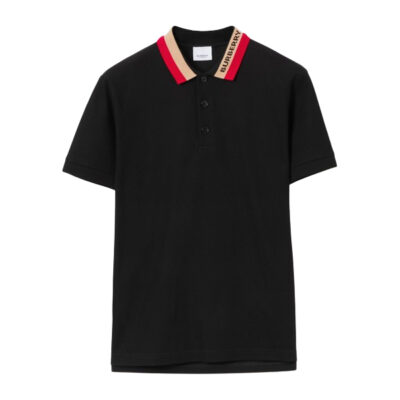 BURBERRY COTTON POLO SHIRT - W030