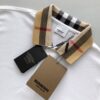 BURBERRY COTTON POLO SHIRT WHITE - W001