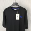 BURBERRY COTTON T-SHIRT BLACK - W004