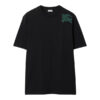 BURBERRY COTTON T-SHIRT BLACK - W012